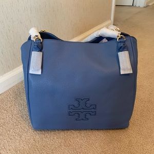 Tory Burch Harper tote Wallis blue